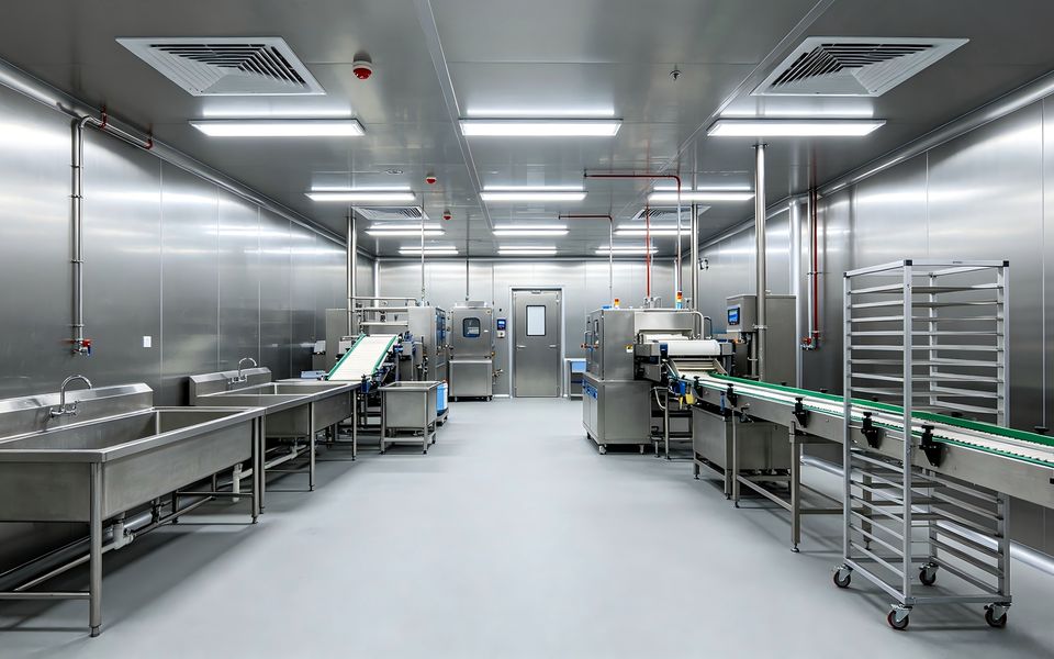 Food Factory Clean Area